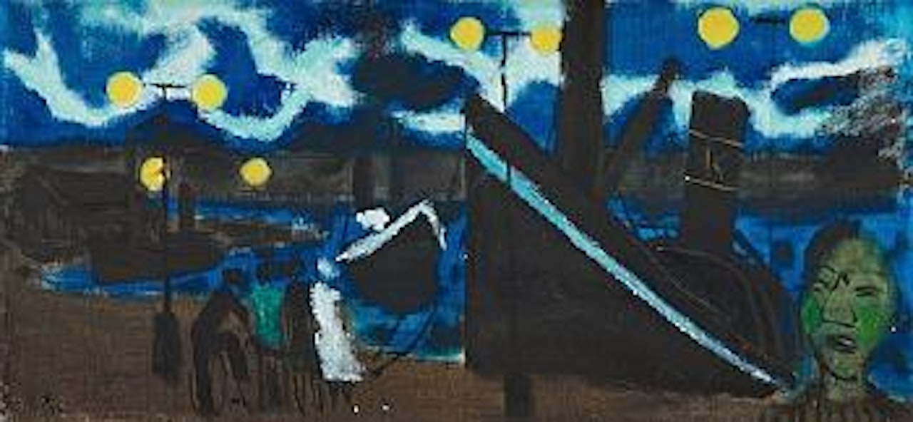 The Harbour by Ragnar Sandberg