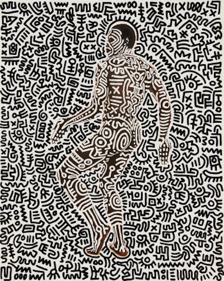 Untitled (Bill T. Jones) by Keith Haring