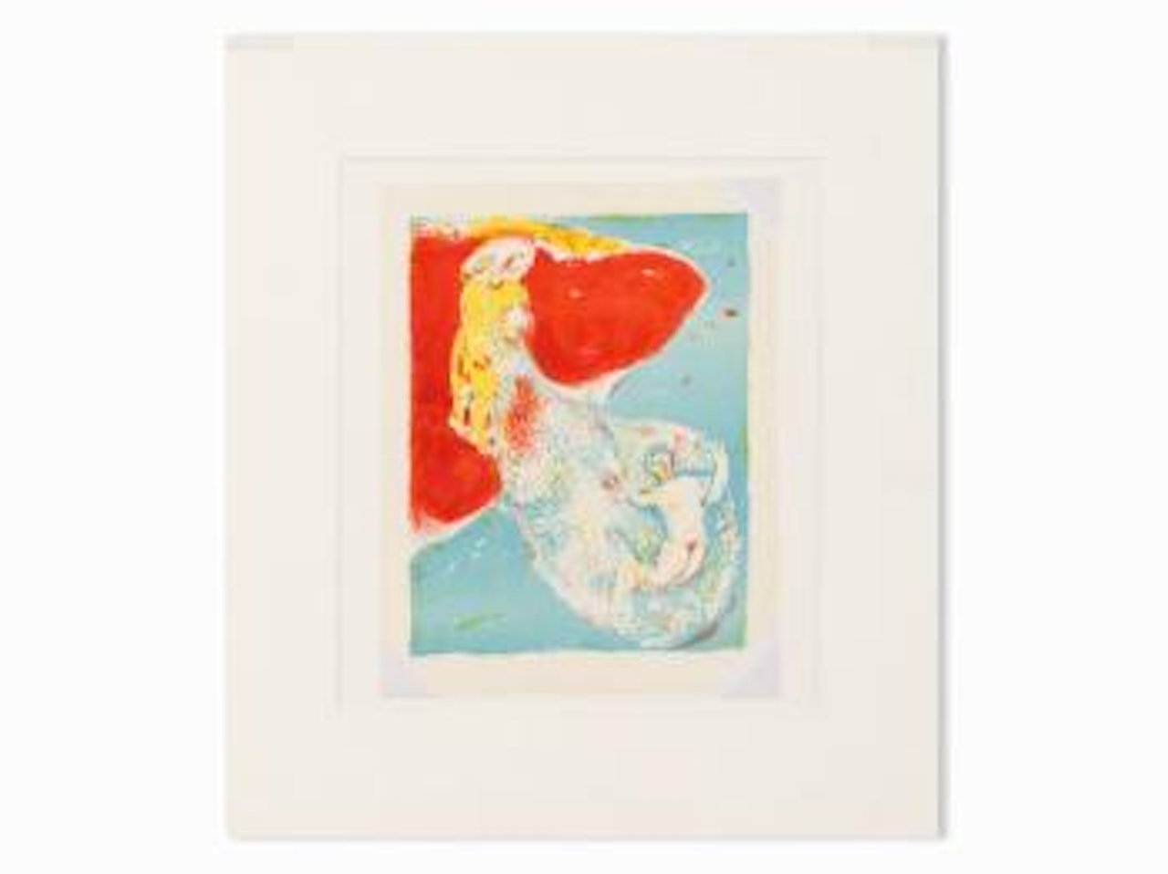 Abdullah got the net Ashore by Marc Chagall