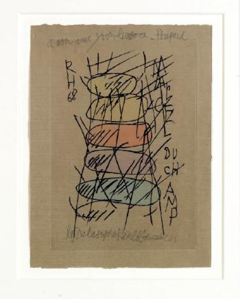 Raoul Haussmann by Marcel Duchamp