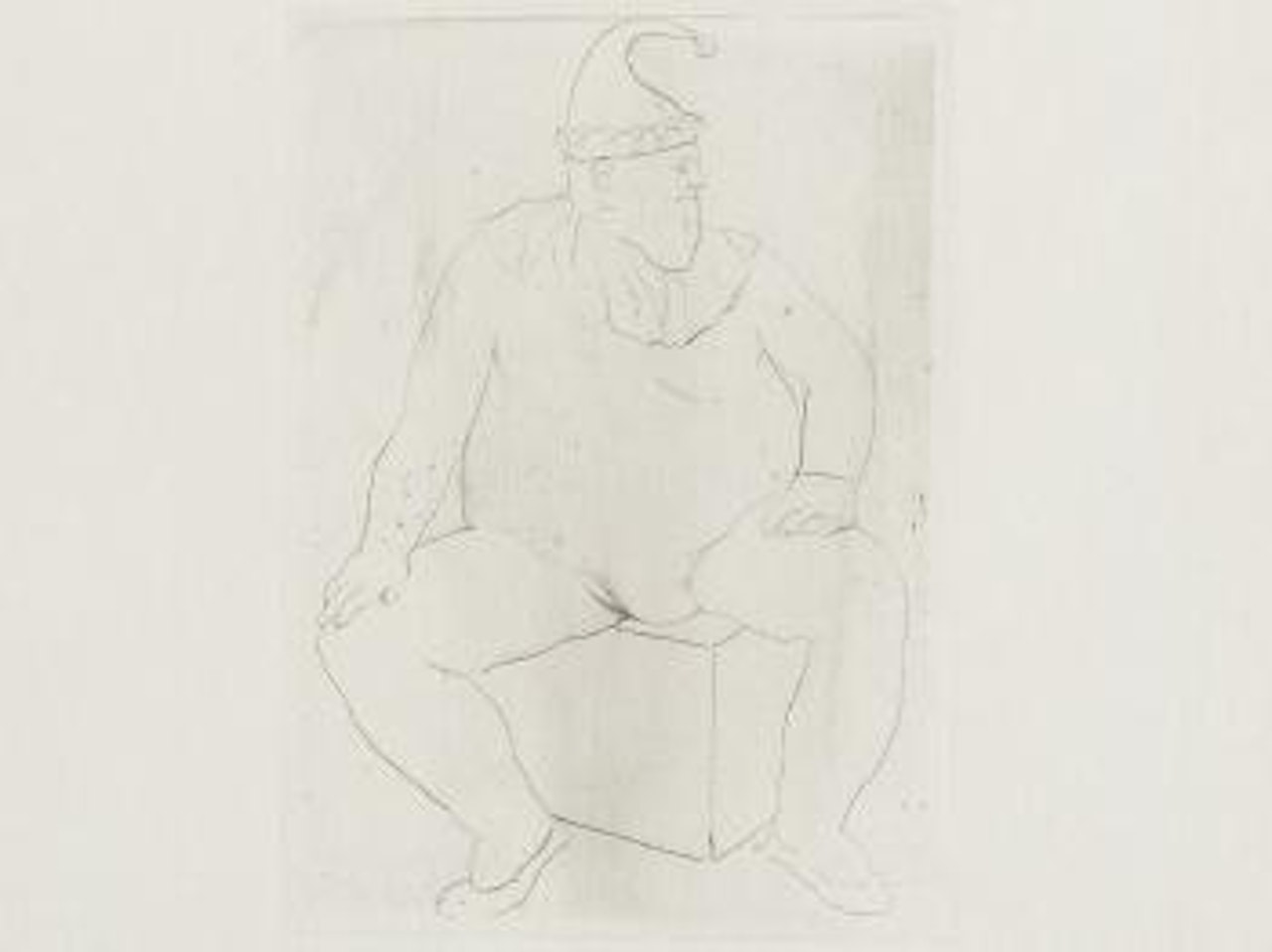 Le Saltimbanque au Repos by Pablo Picasso