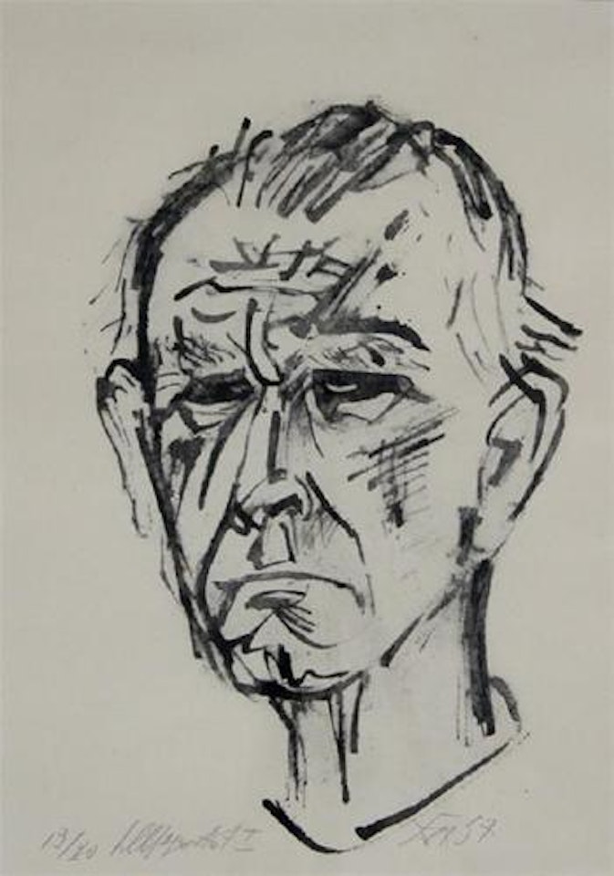 Selbstportrait I by Otto Dix