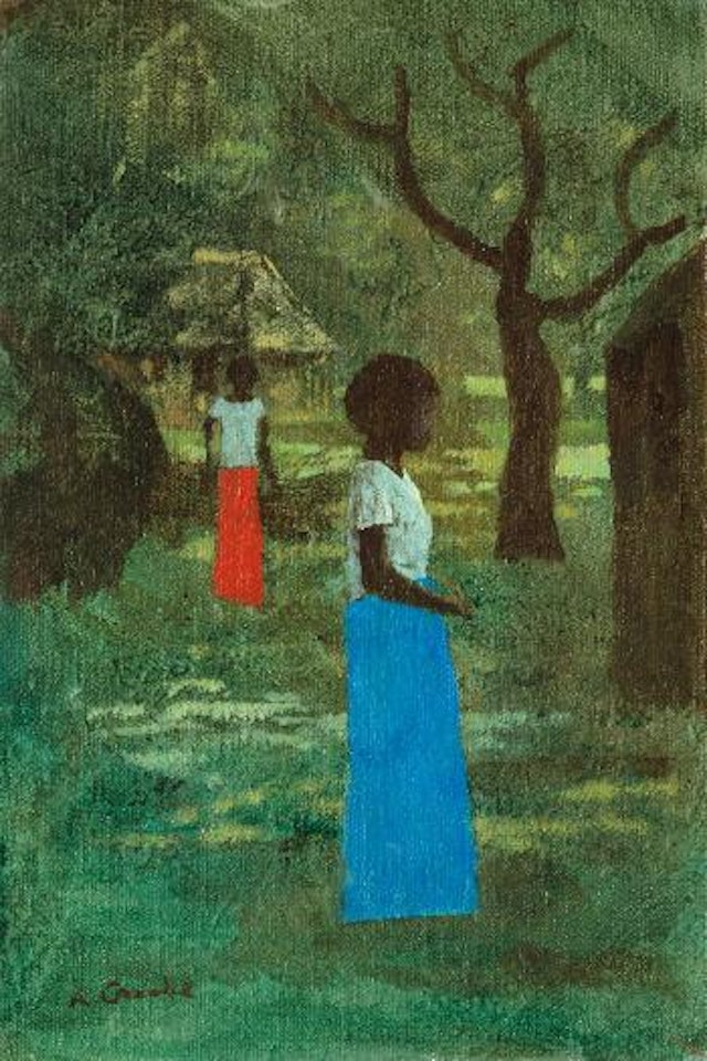 Two Figures by Ray Austin Crooke