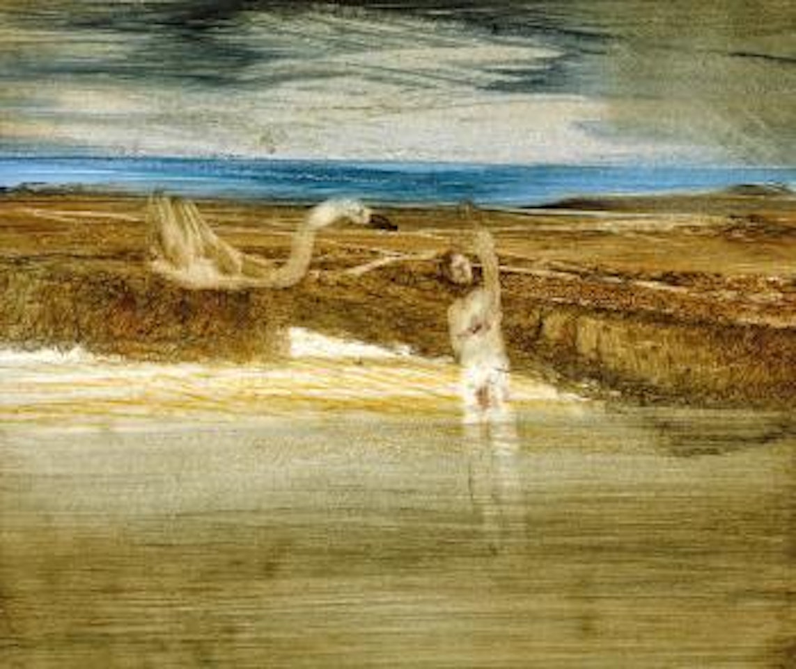 Leda and the Swan by Sidney Nolan