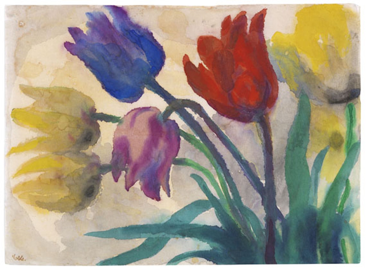 Tulpen by Emil Nolde