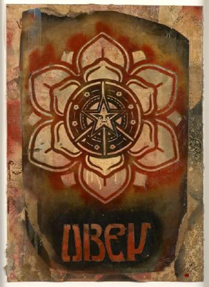 Lotus star (lrg) by Shepard Fairey