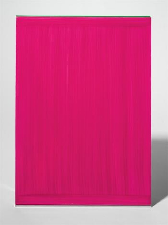 An Meine Grüne Seite Medium Magenta by Imi Knoebel