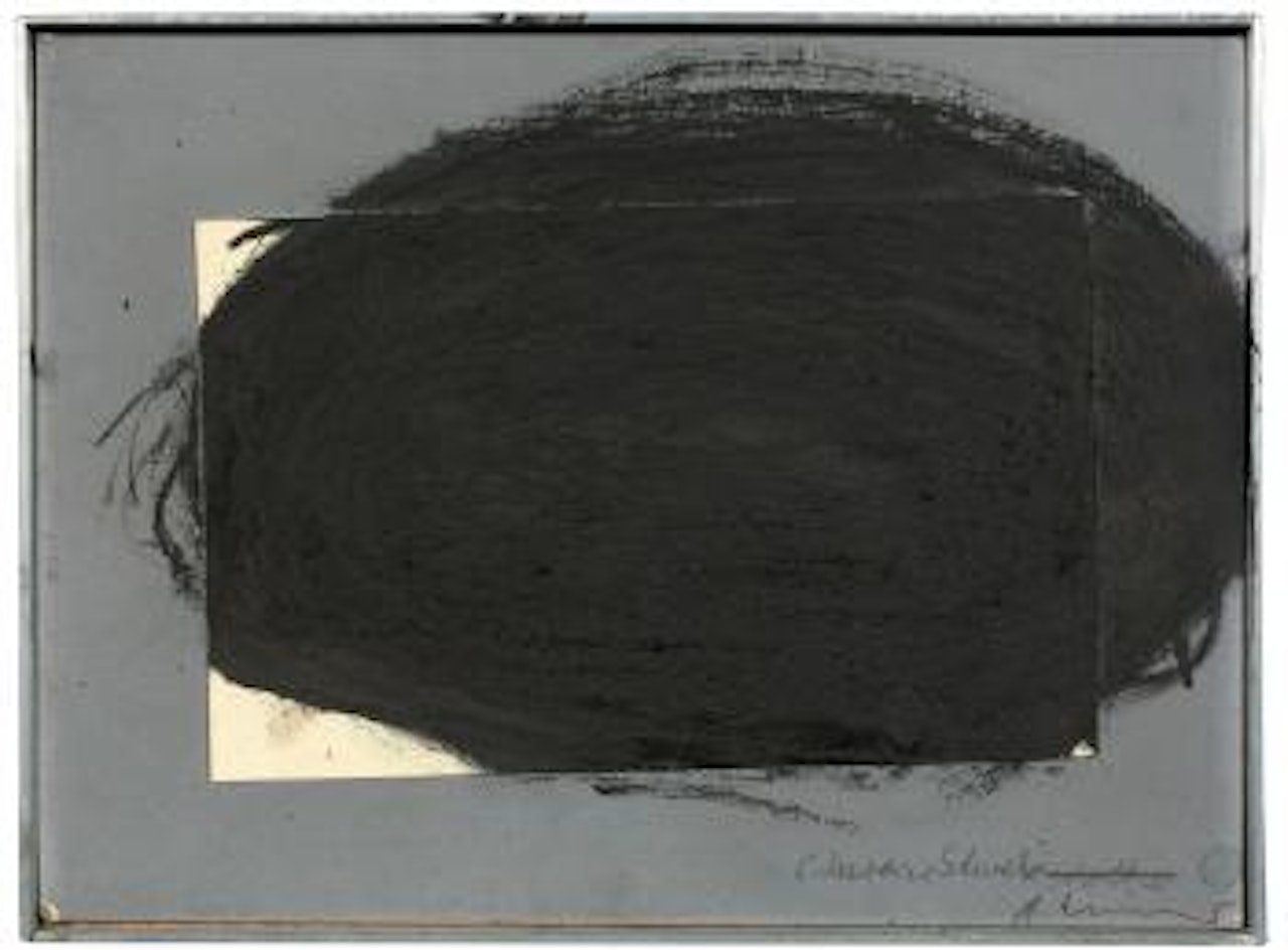 Schwarze Schwebe by Arnulf Rainer