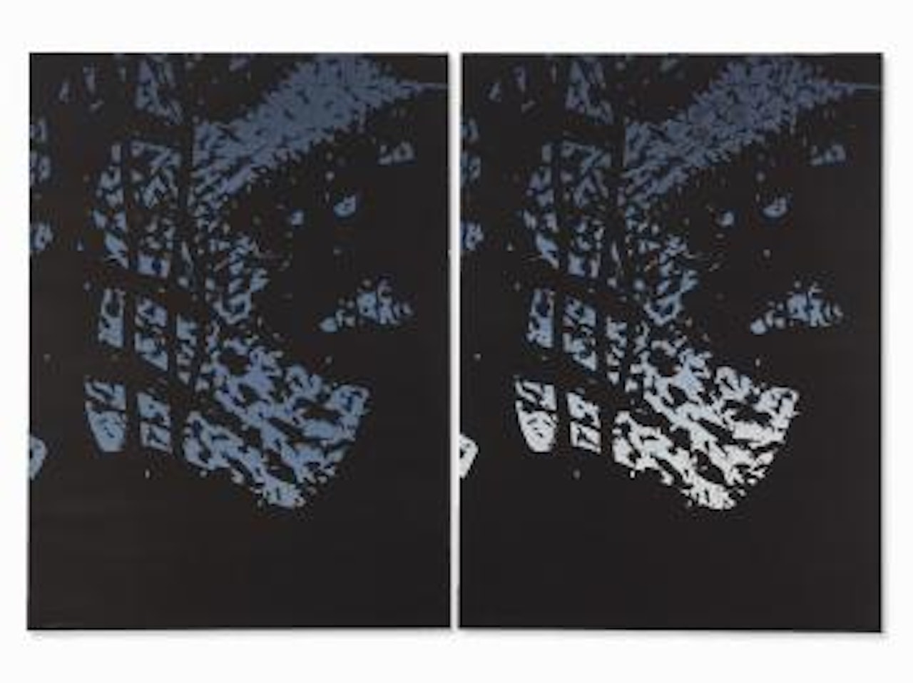 Twilight 1 & 2 by Alex Katz