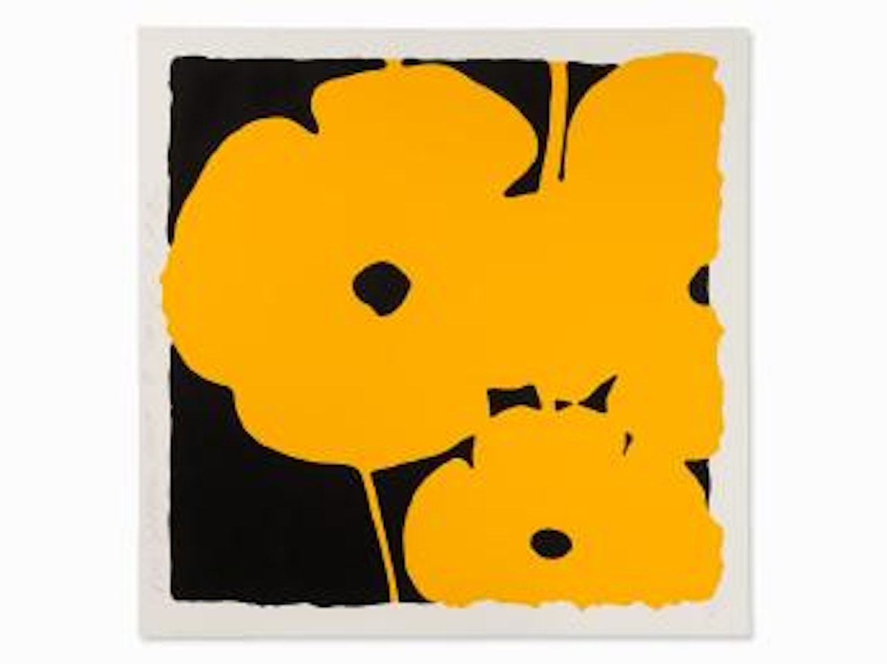 Big Poppies by Donald Sultan
