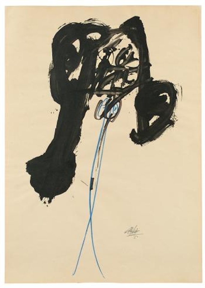 Dame by Antonio Saura