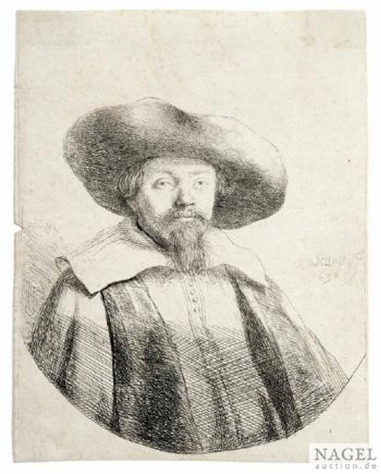 Samuel Manasse ben Israel by Attributed to Rembrandt Harmensz van Rijn