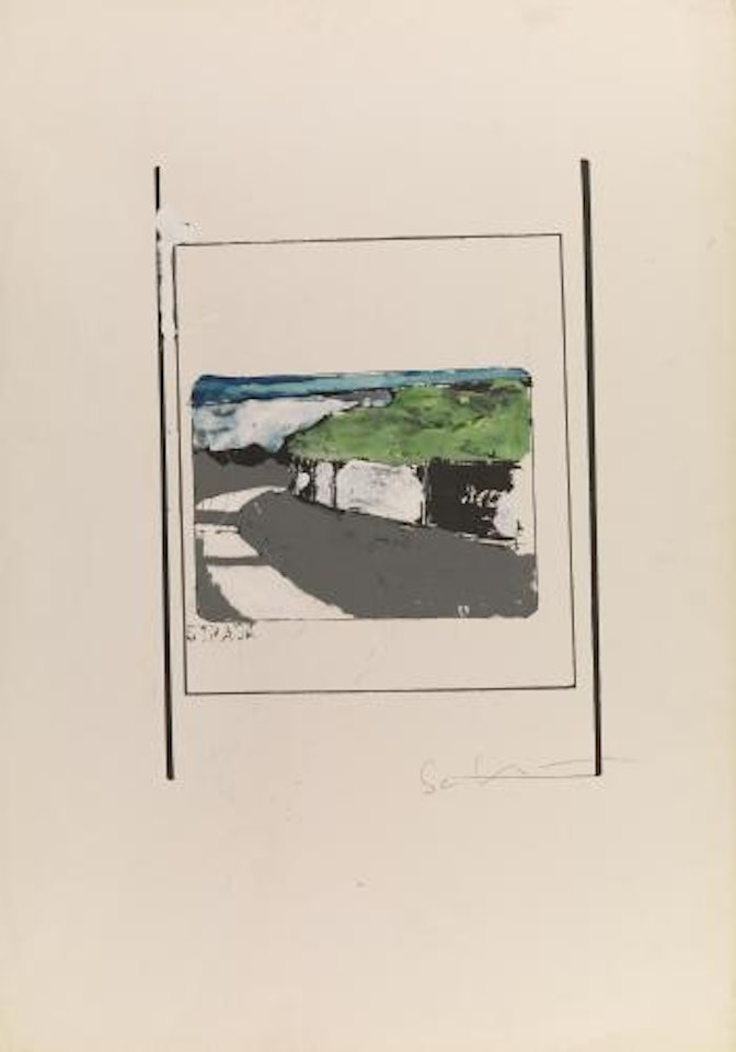 Strada by Mario Schifano