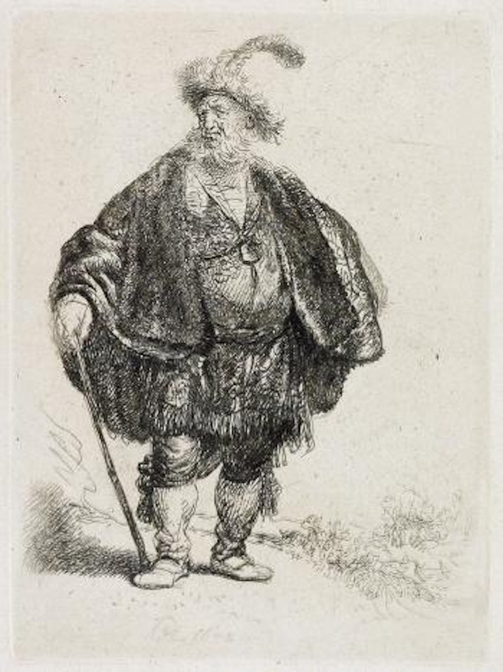 The Persian by Attributed to Rembrandt Harmensz van Rijn