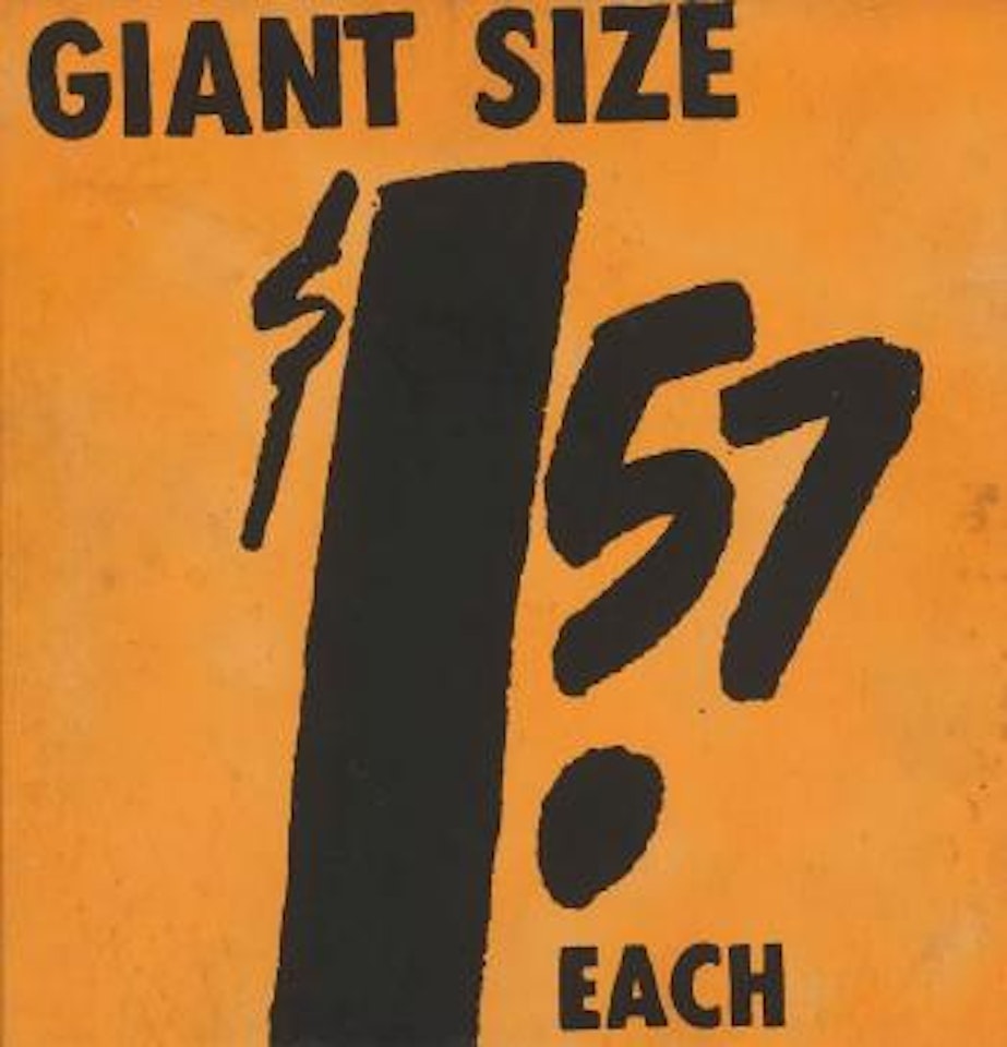 $1.57 Giant Size by Andy Warhol