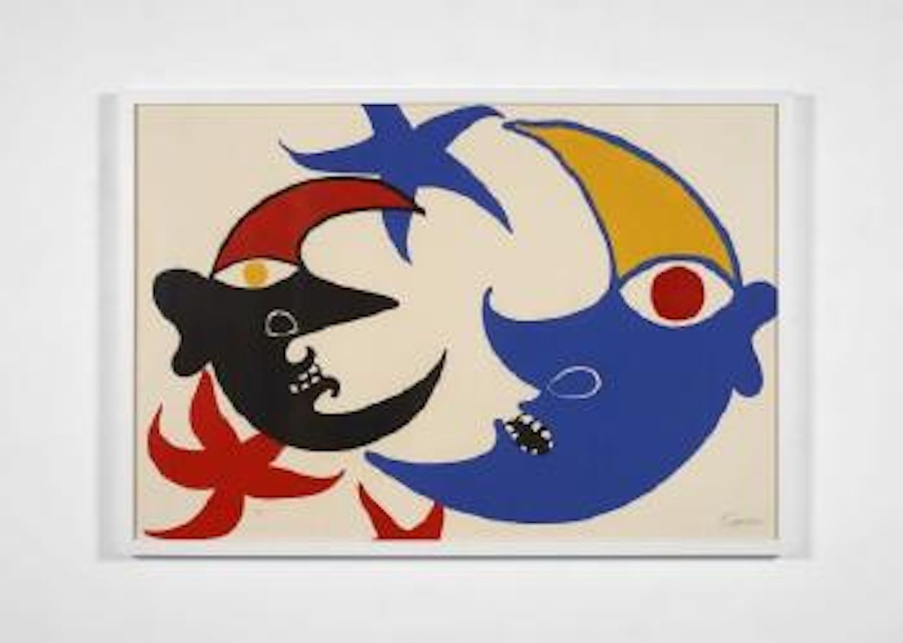 Les deux lunes by Alexander Calder