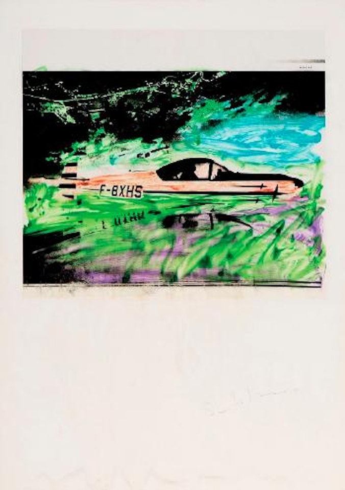 Senza titolo – Automobile by Mario Schifano