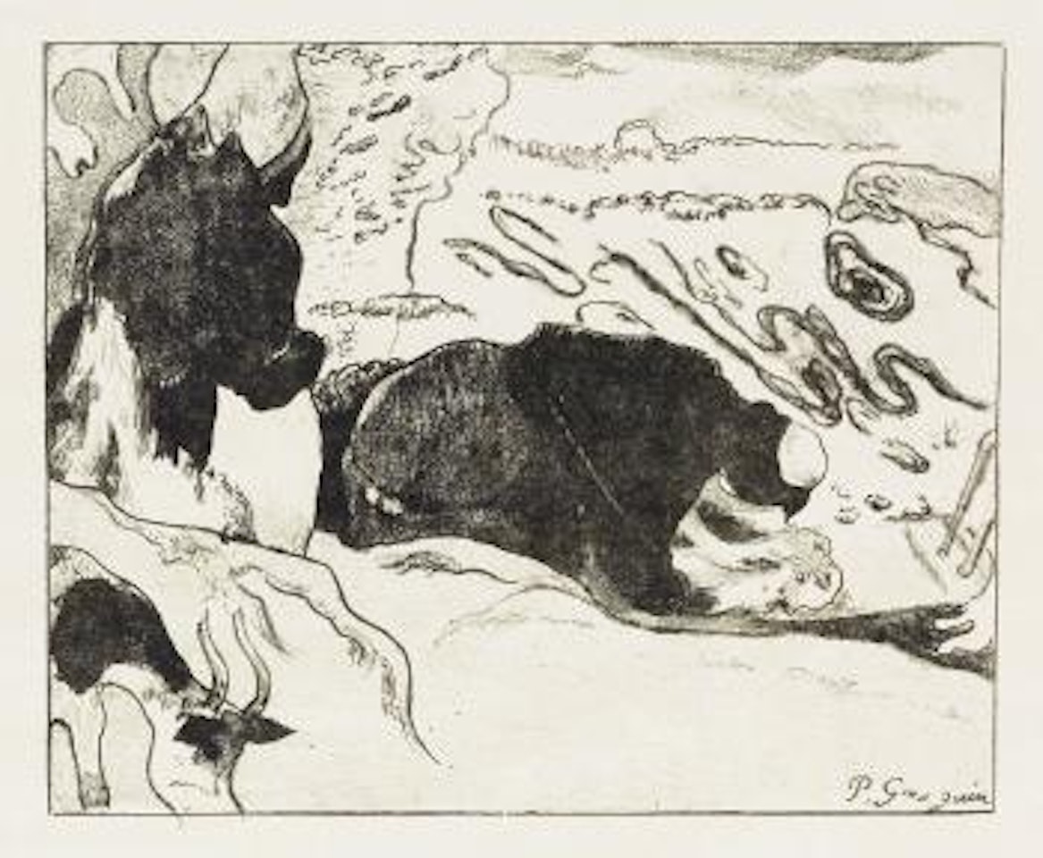 Les Laveuses by After Paul Gauguin