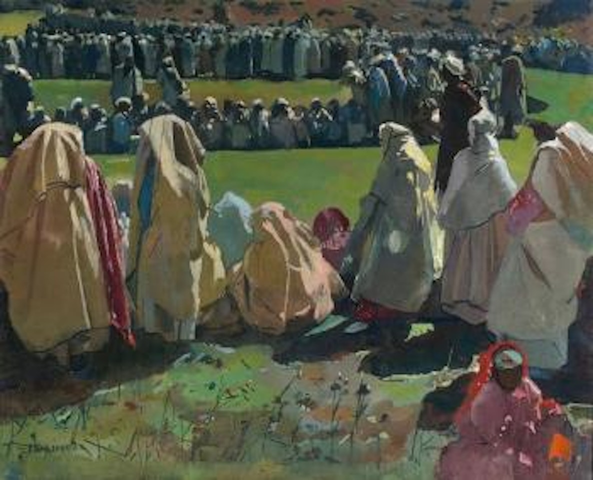 Moussem dans les Chiadma au printemps by Jacques Majorelle