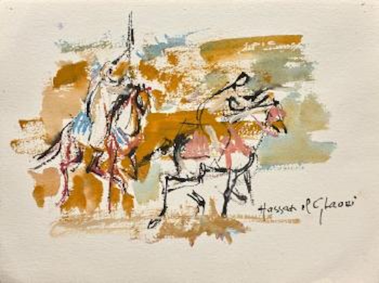 Cavaliers by Hassan El Glaoui