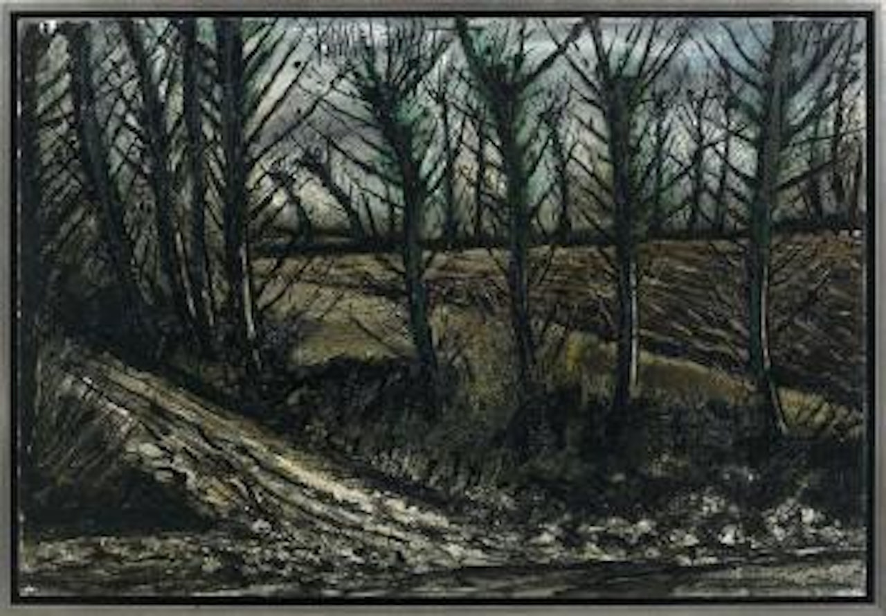 Le chemin et le champ labouré by Bernard Buffet