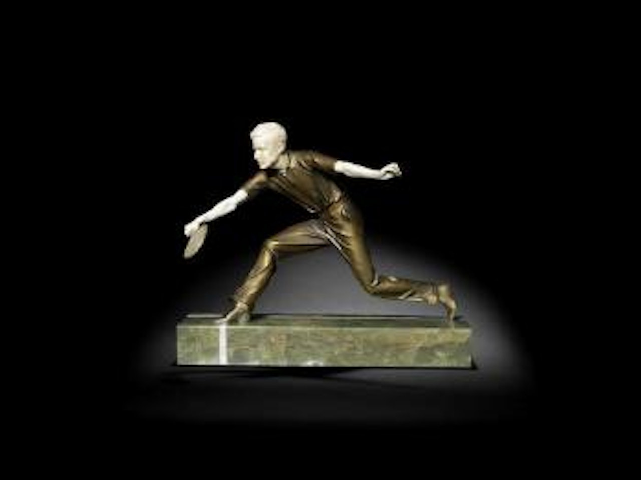 Male Tennis Player by Ferdinand Preiss