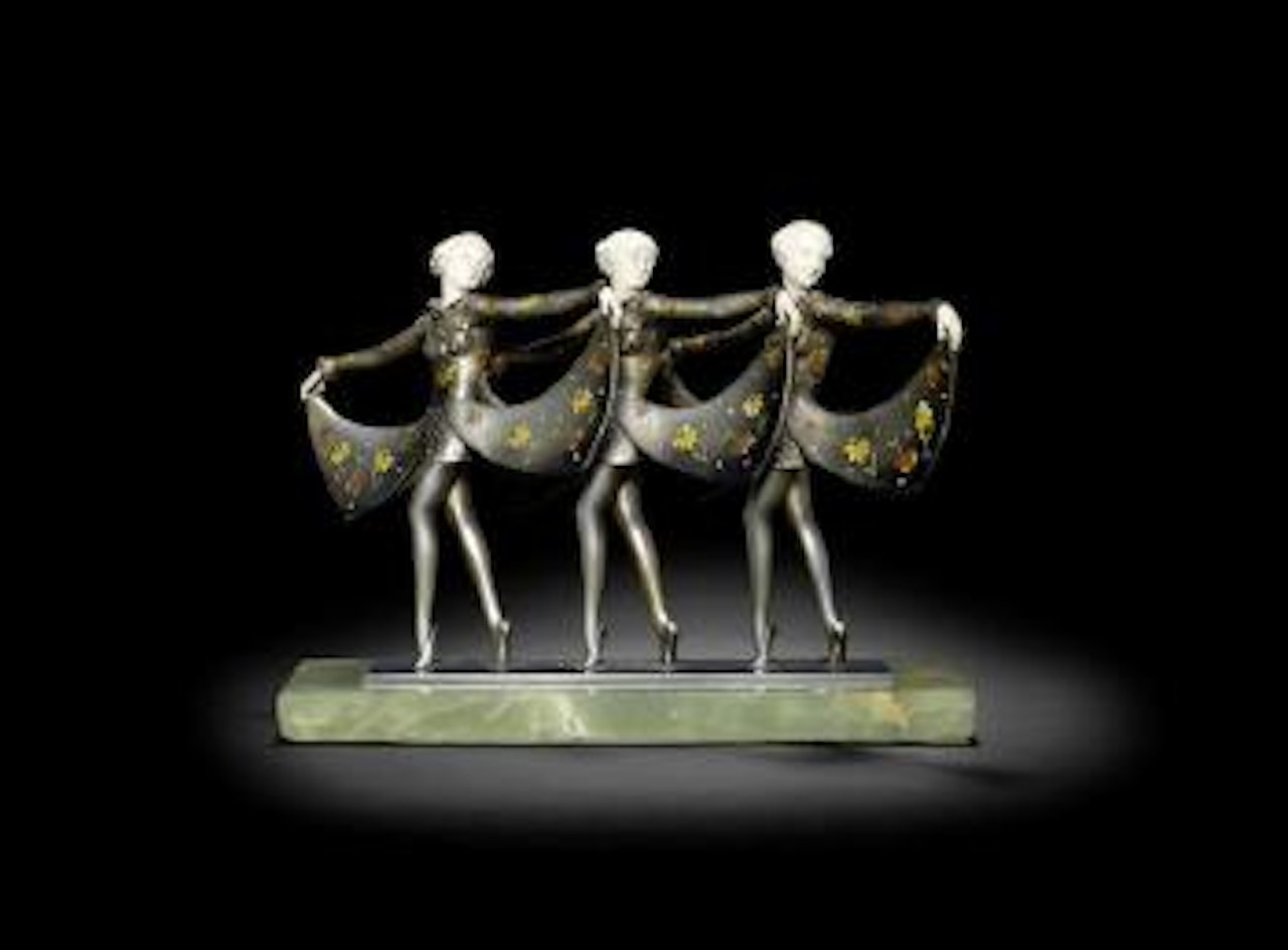 Dancing girls by Josef Lorenzl