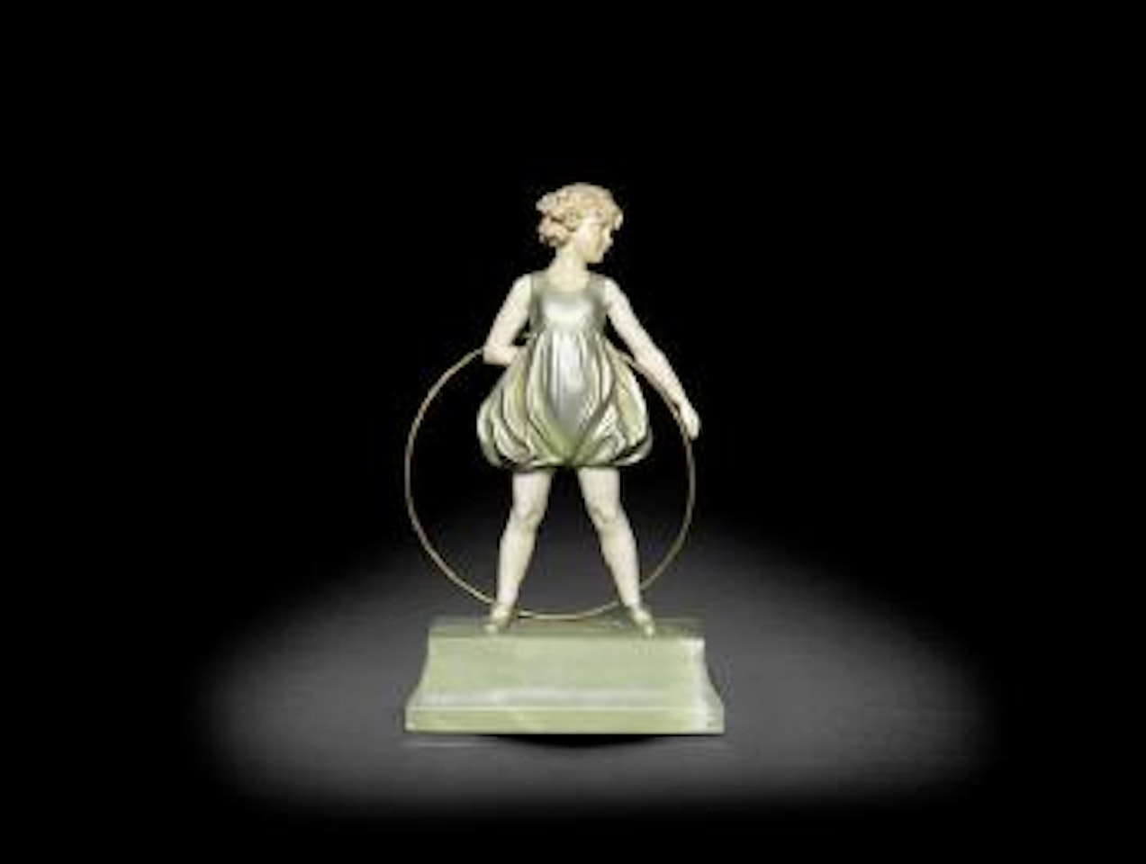 Study of 'Hoop Girl' by Ferdinand Preiss