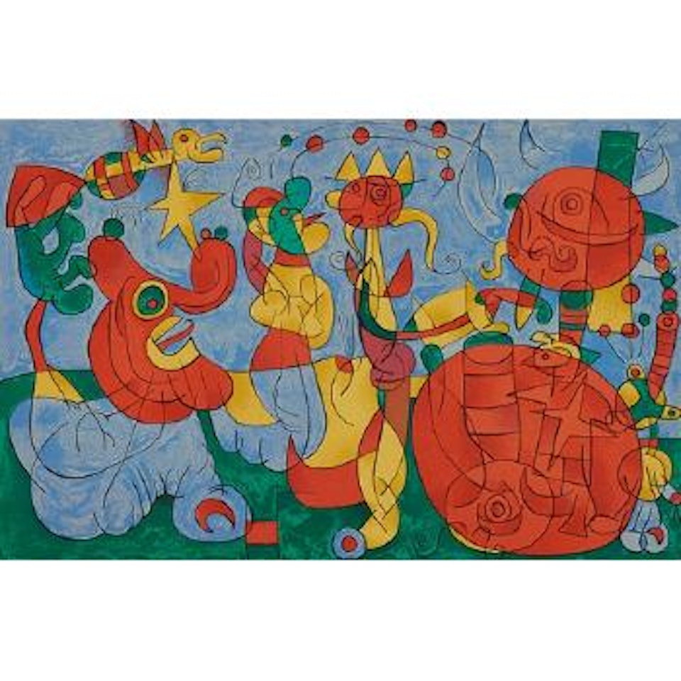 Ubi Roi (Plate III) by Joan Miró