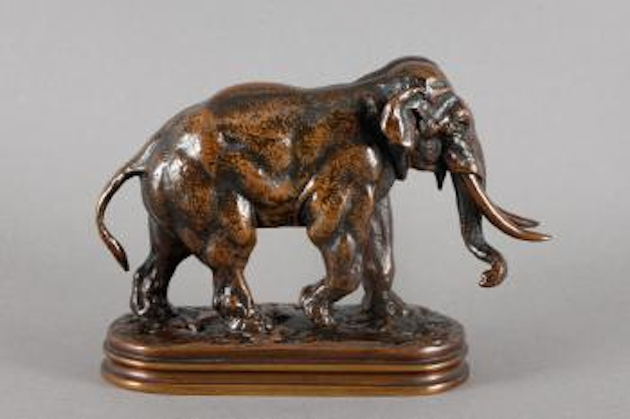 Éléphant d'Asie by Antoine-Louis Barye