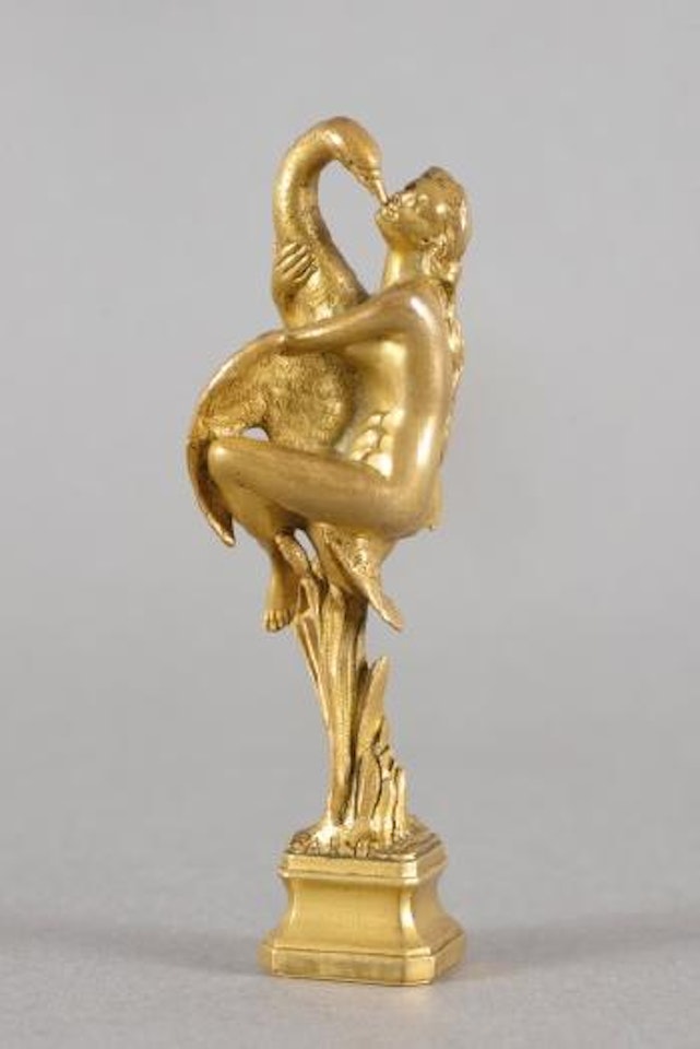 Léda et le cygne by Antoine-Louis Barye