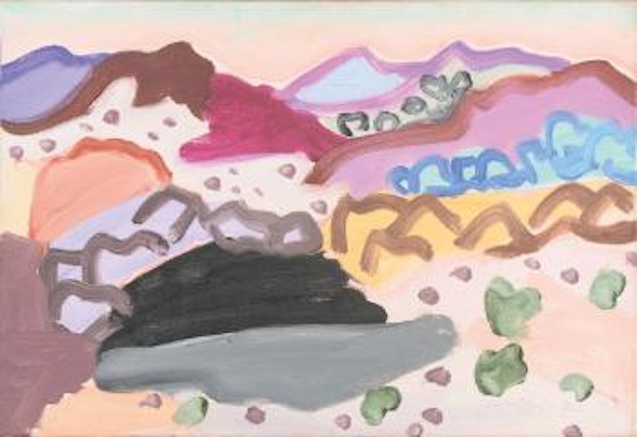 Paysage en Castille by Charles Lapicque