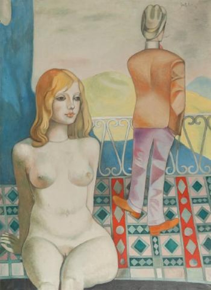 Adamo ed Eva by Franco Gentilini