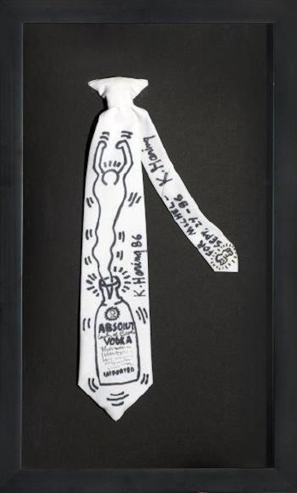 Sans titre (radiant baby and the genie in absolut vodka) ,
1986 by Keith Haring