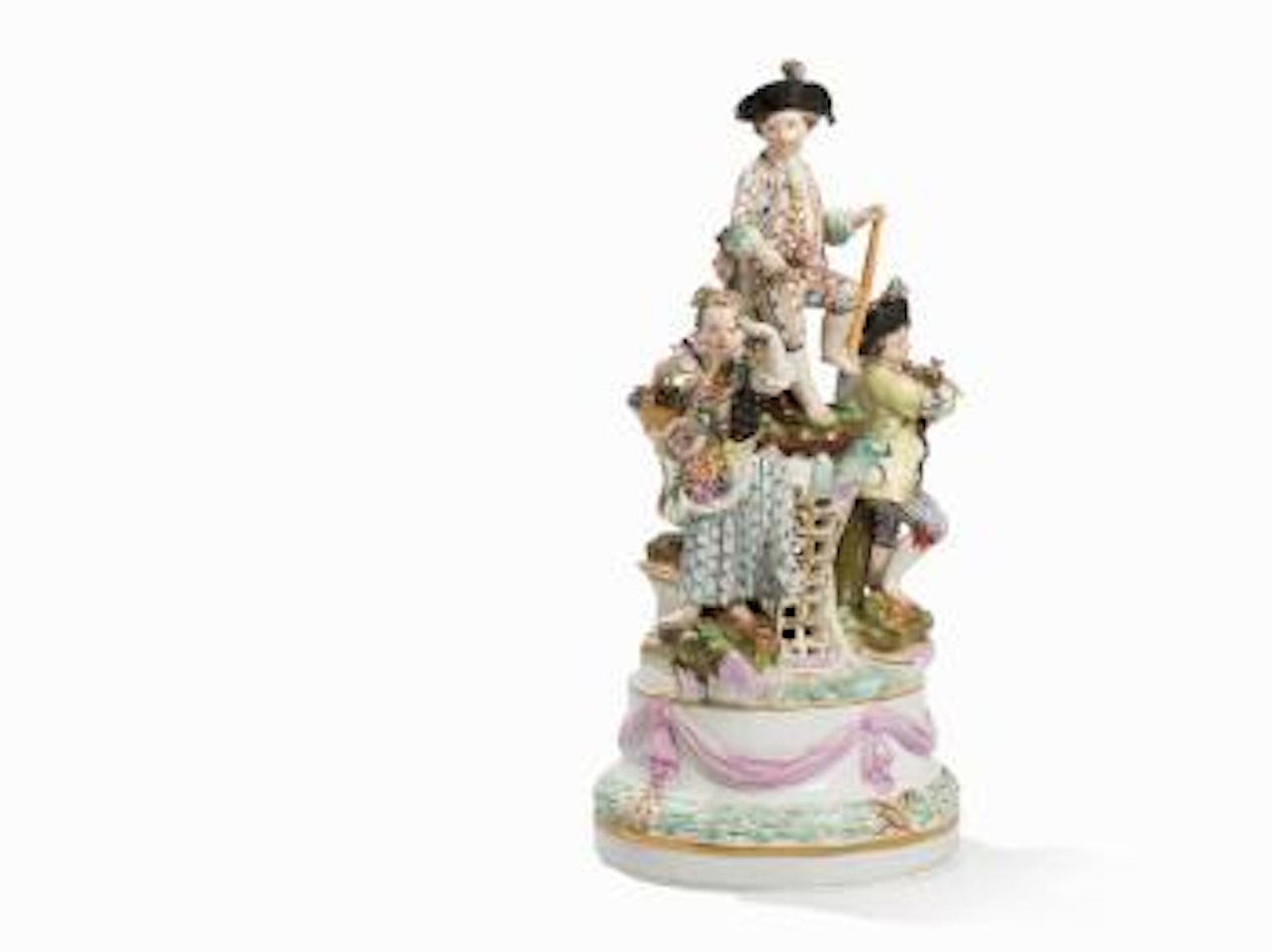 Figural Group with Four Gardener's Children ,
Circa
1767
Figural Group with Four Gardener's Children ,
Circa
1767 by Johann Joachim Kändler