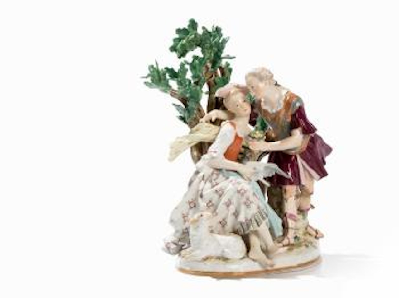 Shepherd Group 'The Love Letter' ,
Circa
1765
Shepherd Group 'The Love Letter' ,
Circa
1765 by Johann Joachim Kändler