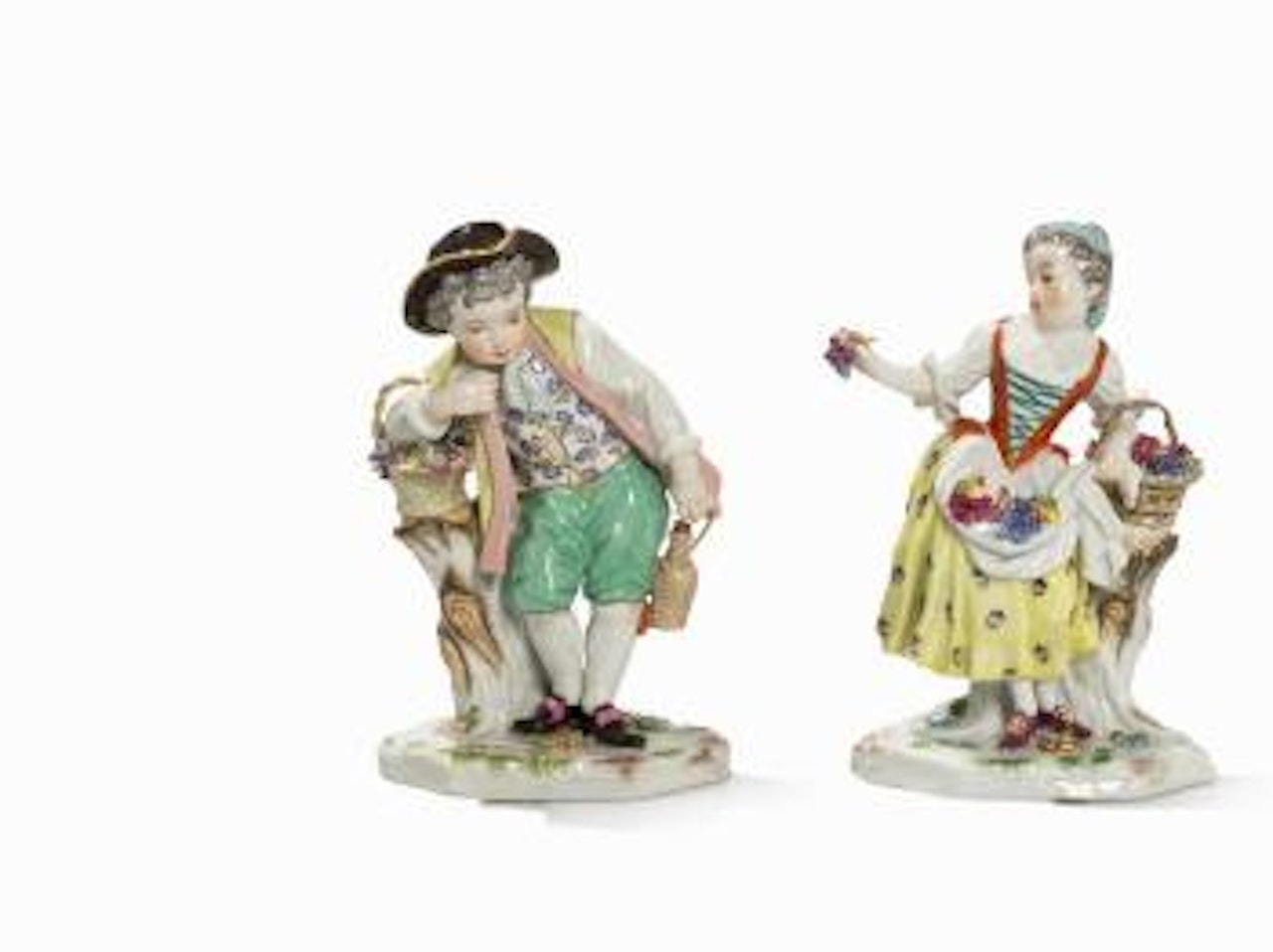 Vintner Girl and Vintner Boy ,
1764
Vintner Girl and Vintner Boy ,
1764 by Johann Joachim Kändler