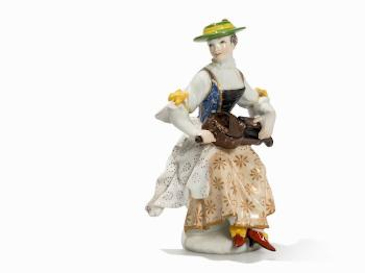 Columbine mit Drehleier ,
1736
Columbine mit Drehleier ,
1736 by Johann Joachim Kändler