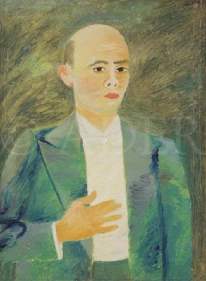 Autoportrait au smoking by André Lanskoy