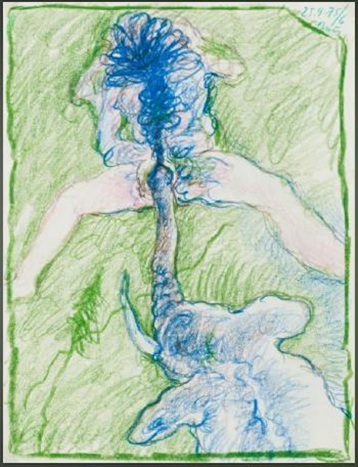 Ohne Titel by Gunter Brus