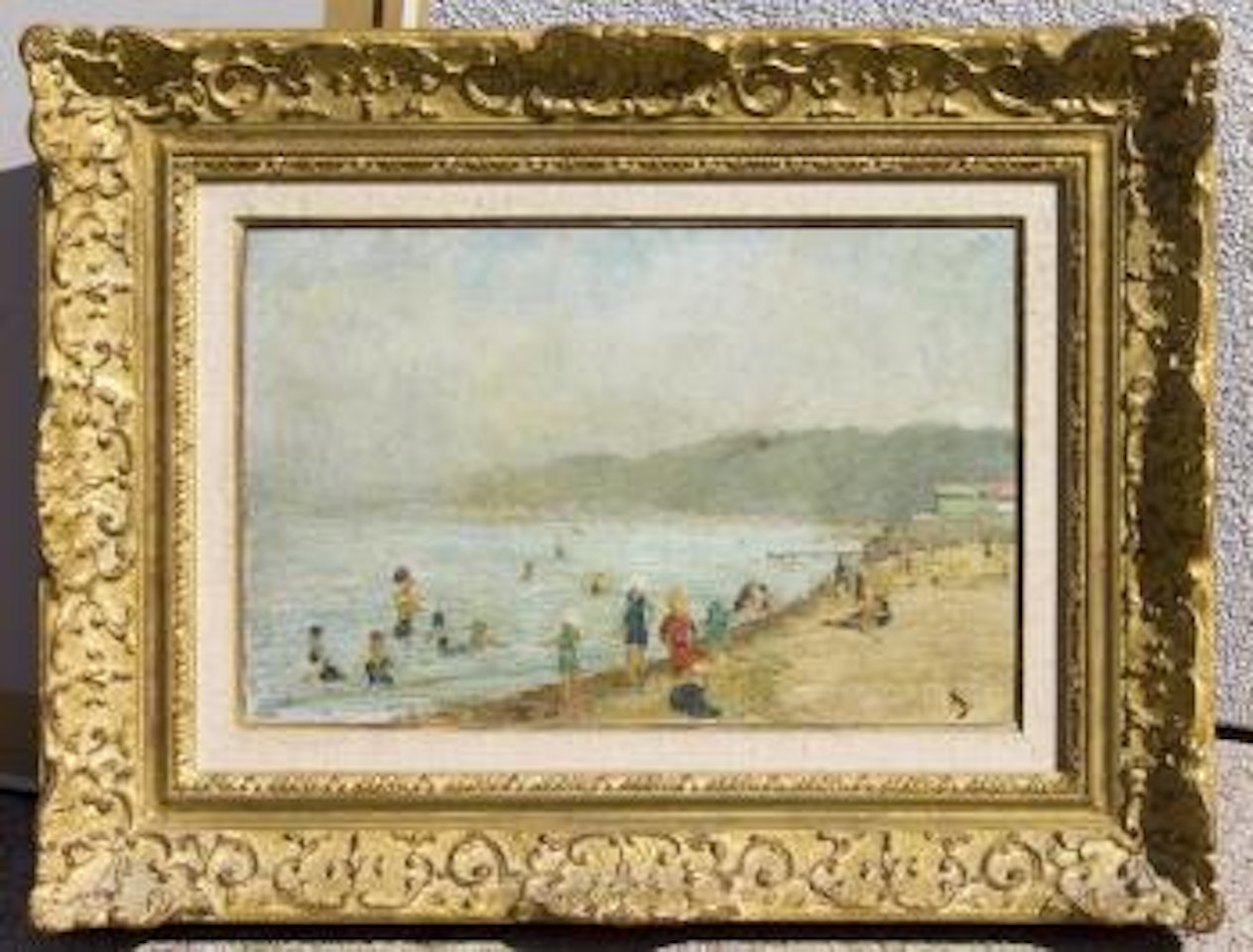 La plage by Alfred Stevens