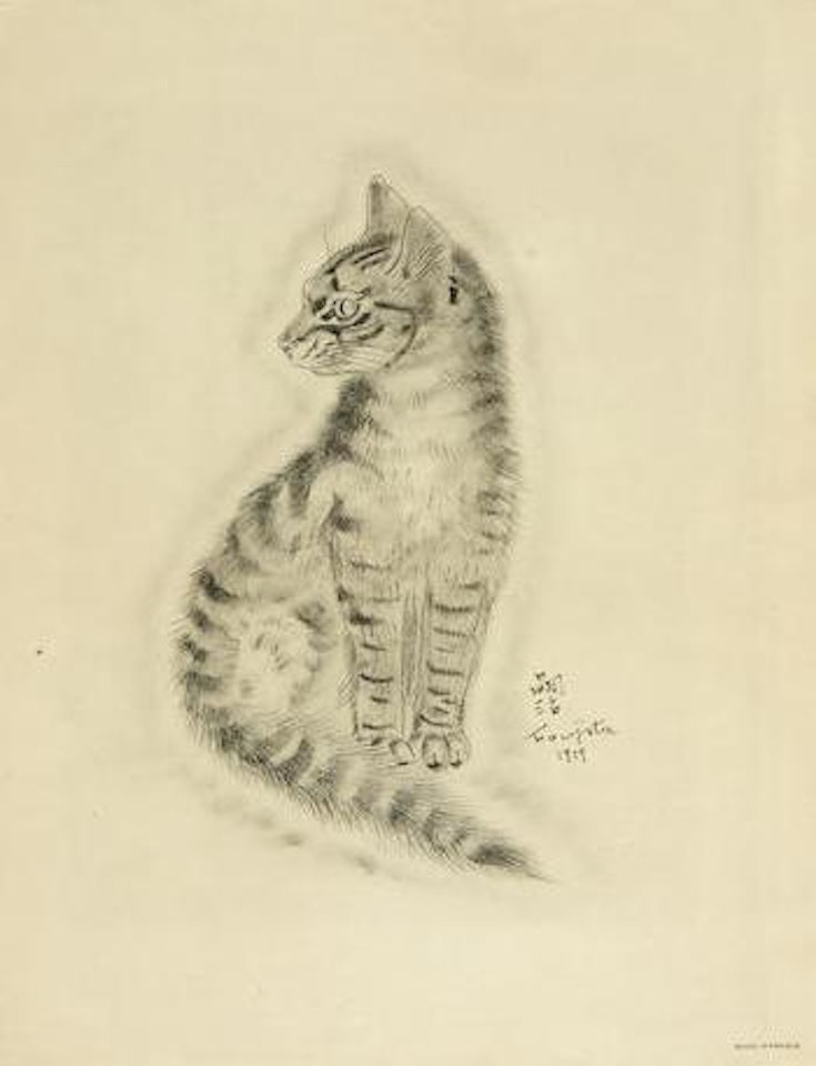 A Book of Cats. New York: Covici Friede, 1930 by Leonard Tsuguharu Foujita