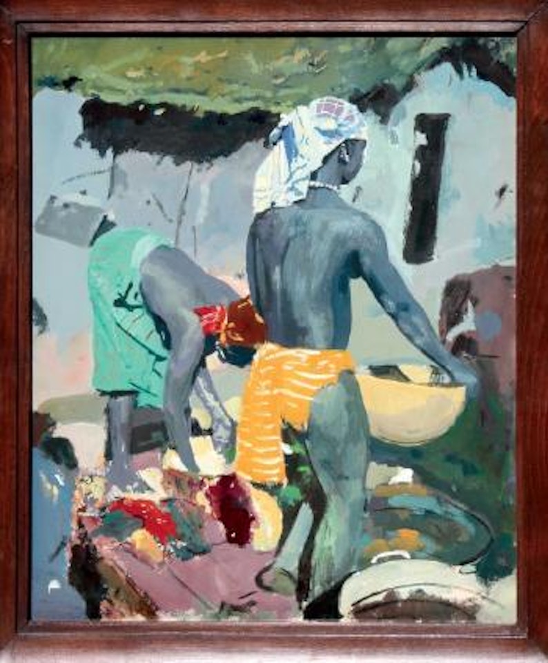 Laveuses à Bougouni (Mali) by Jacques Majorelle