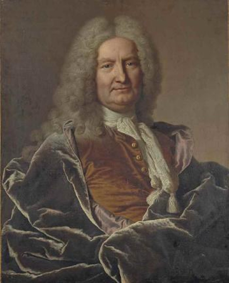 Portrait de Jean-François de La Porte (1675-1745) by Hyacinthe Rigaud