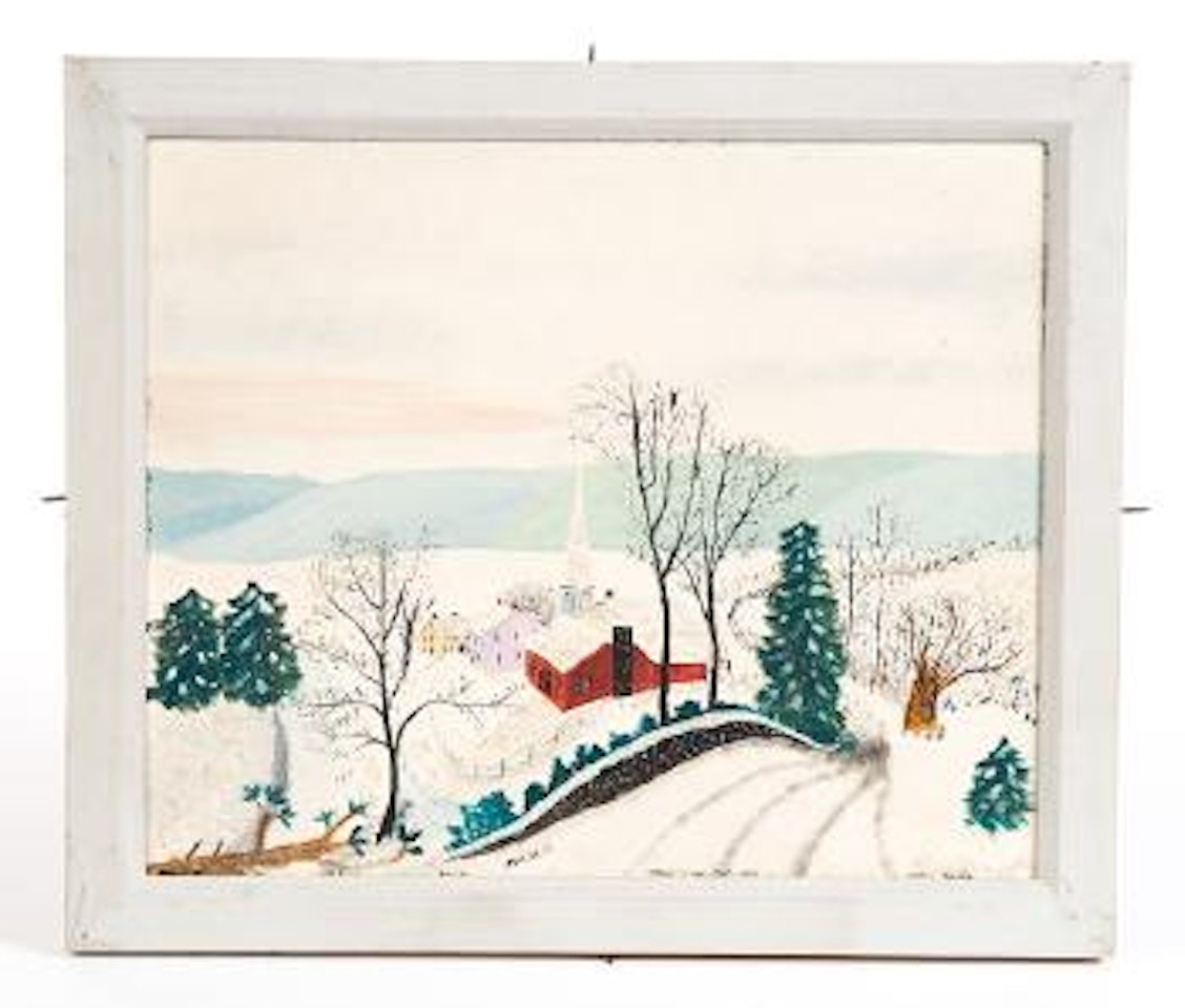 Down the valley by Grandma Moses