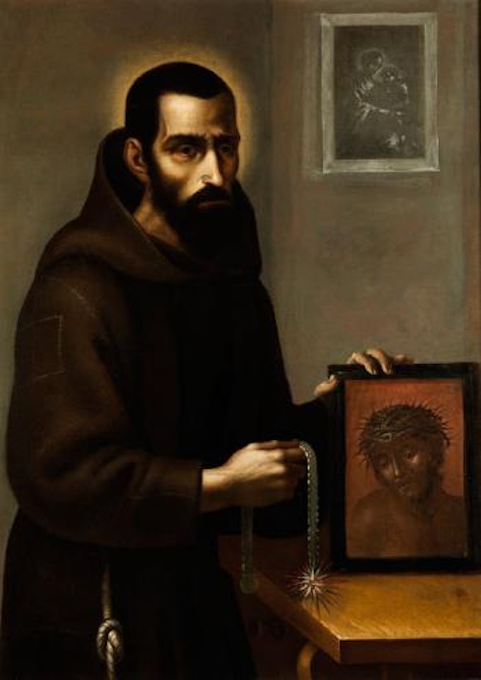Der Heilige Franziskus by Spanish School