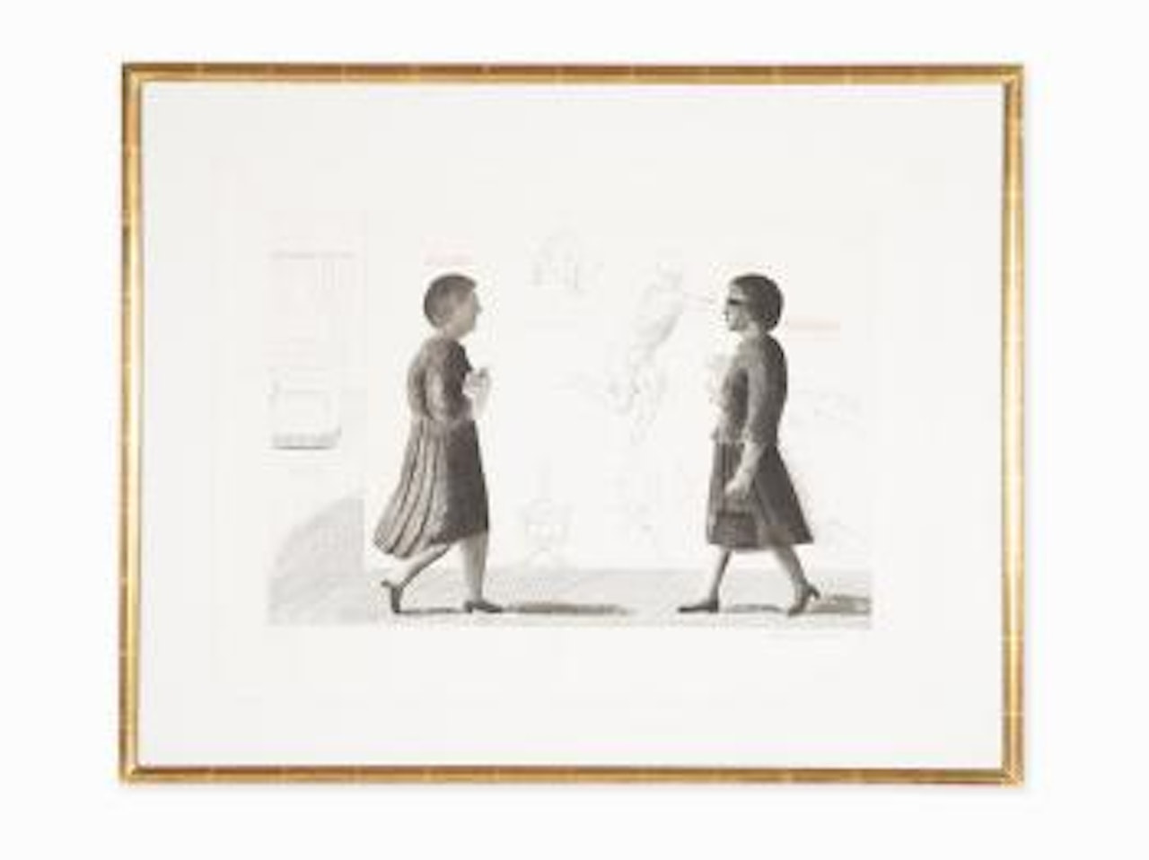 Homage to Michelangelo (from Omaggio a Michelangelo) by David Hockney