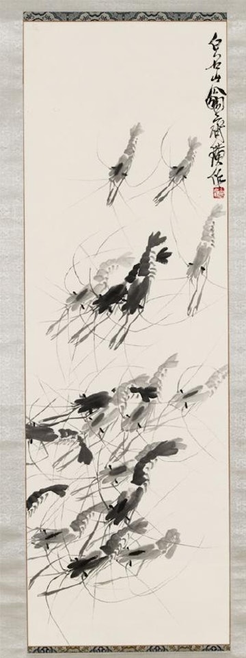 Shrimp by Qi Baishi