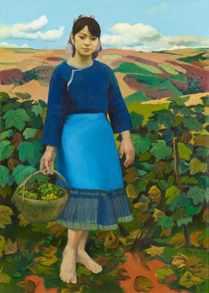 A girl in Guishan by Tang Zhigang