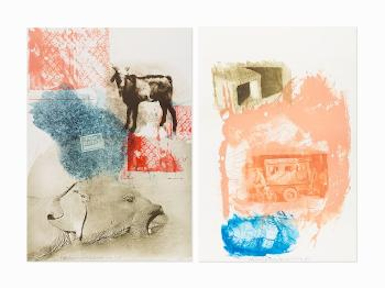 Retreat and Leasee from Ground Rules by Robert Rauschenberg